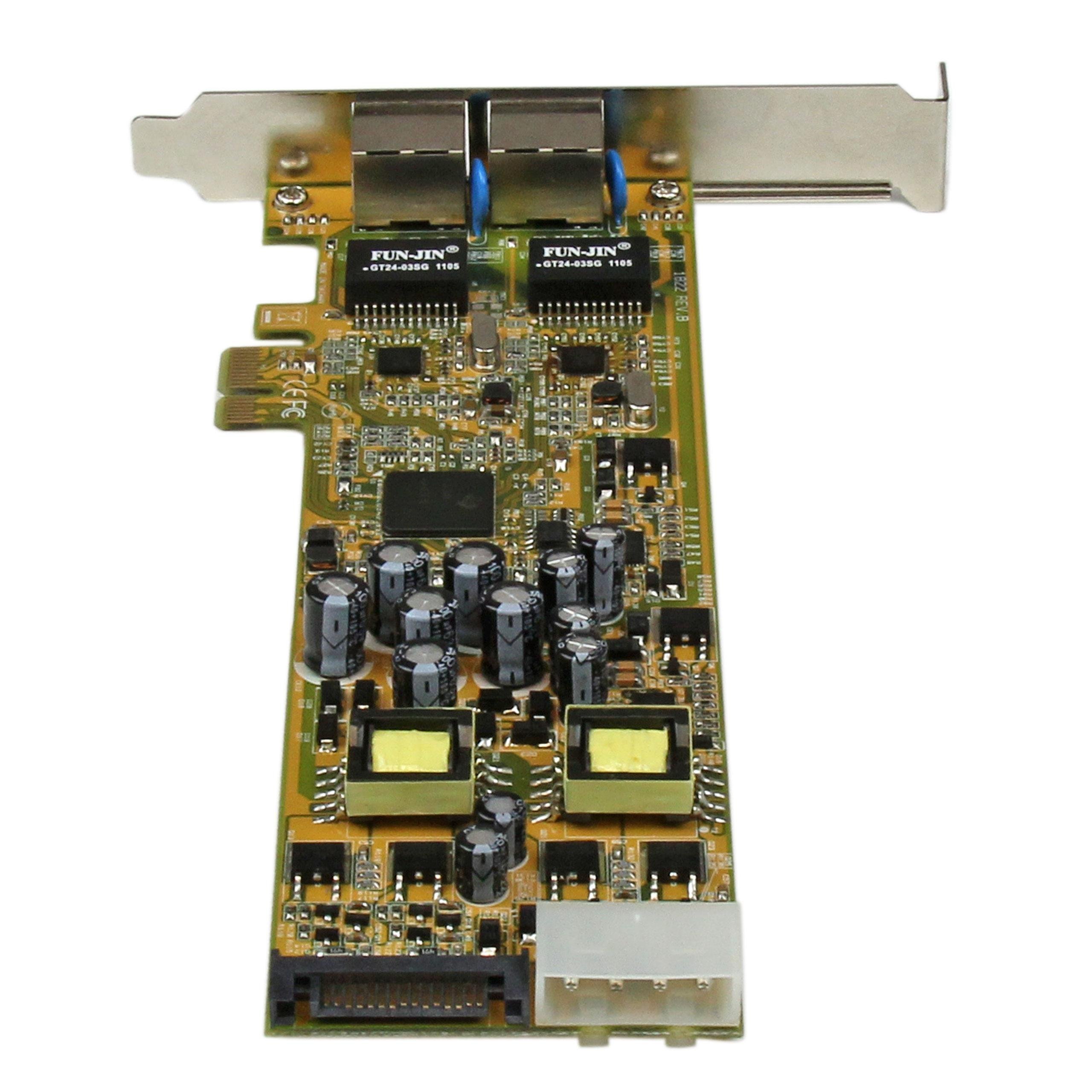 4 Port Gigabit PoE (Power Over Card PCIe