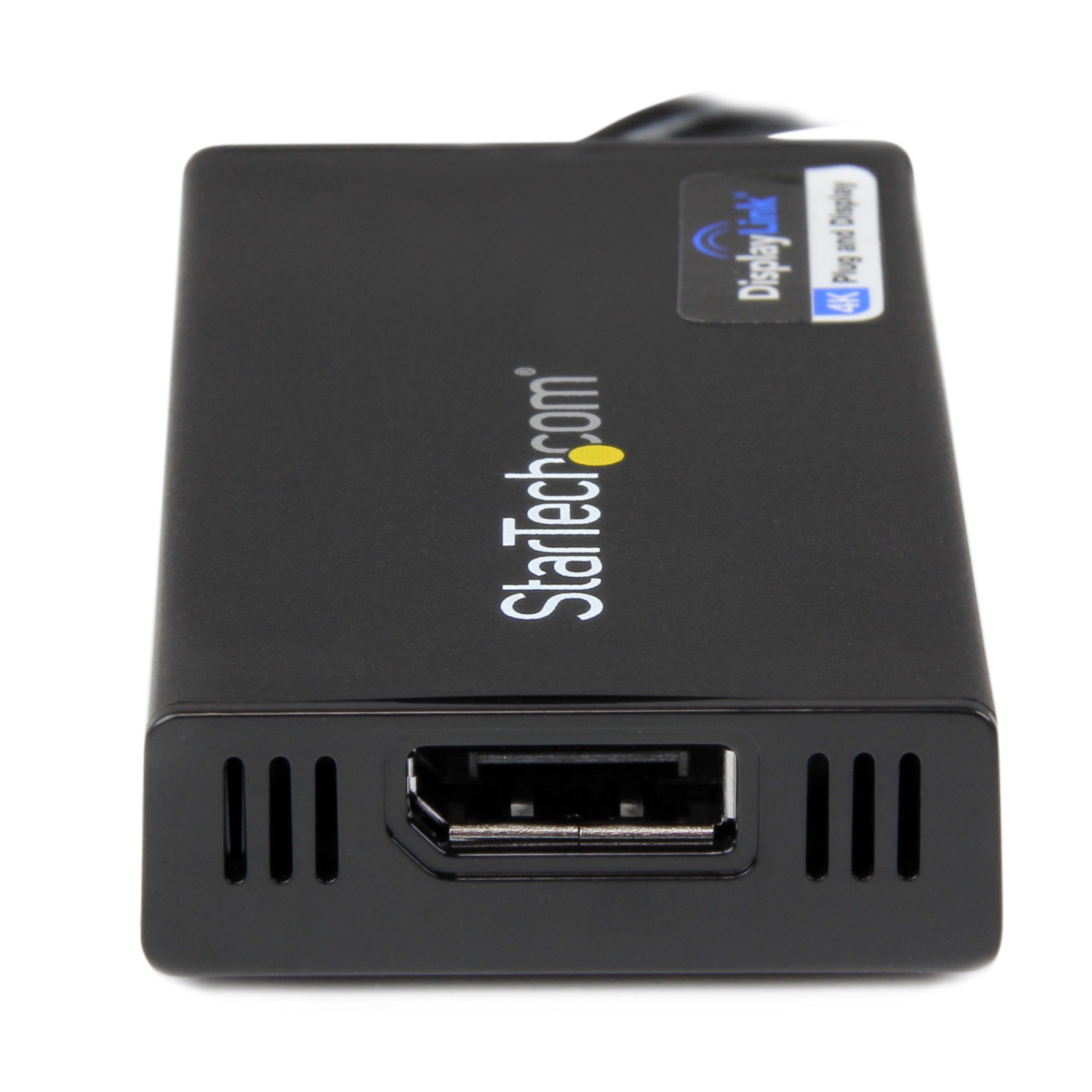 USB 3.0 to DisplayPort Adapter 4K Ultra HD, DisplayLink
