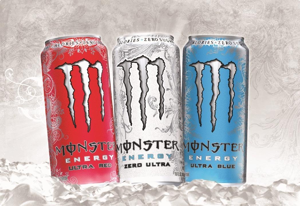 Monster Energy Drink, Ultra Blue, 16 Ounce (Pack of 24) Amazon.ca Grocery