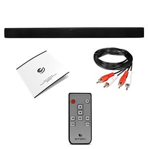 XO Vision Ematic ESB212 Wireless SoundBar with Bluetooth (Black