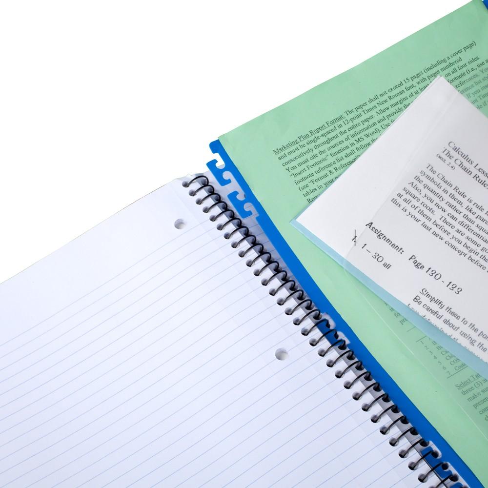 Five Star Advance Spiral NotebookStandard Size, 3Subject, 150 College