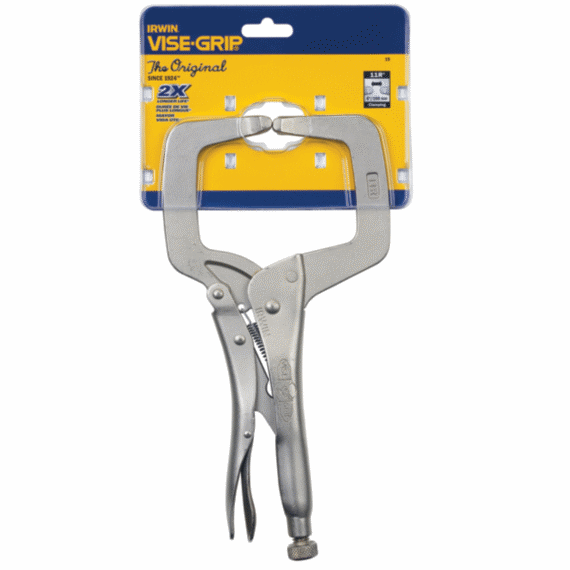 Irwin Tools Vise Grip 11R 11Inch Regular Tip Locking CClamp Amazon