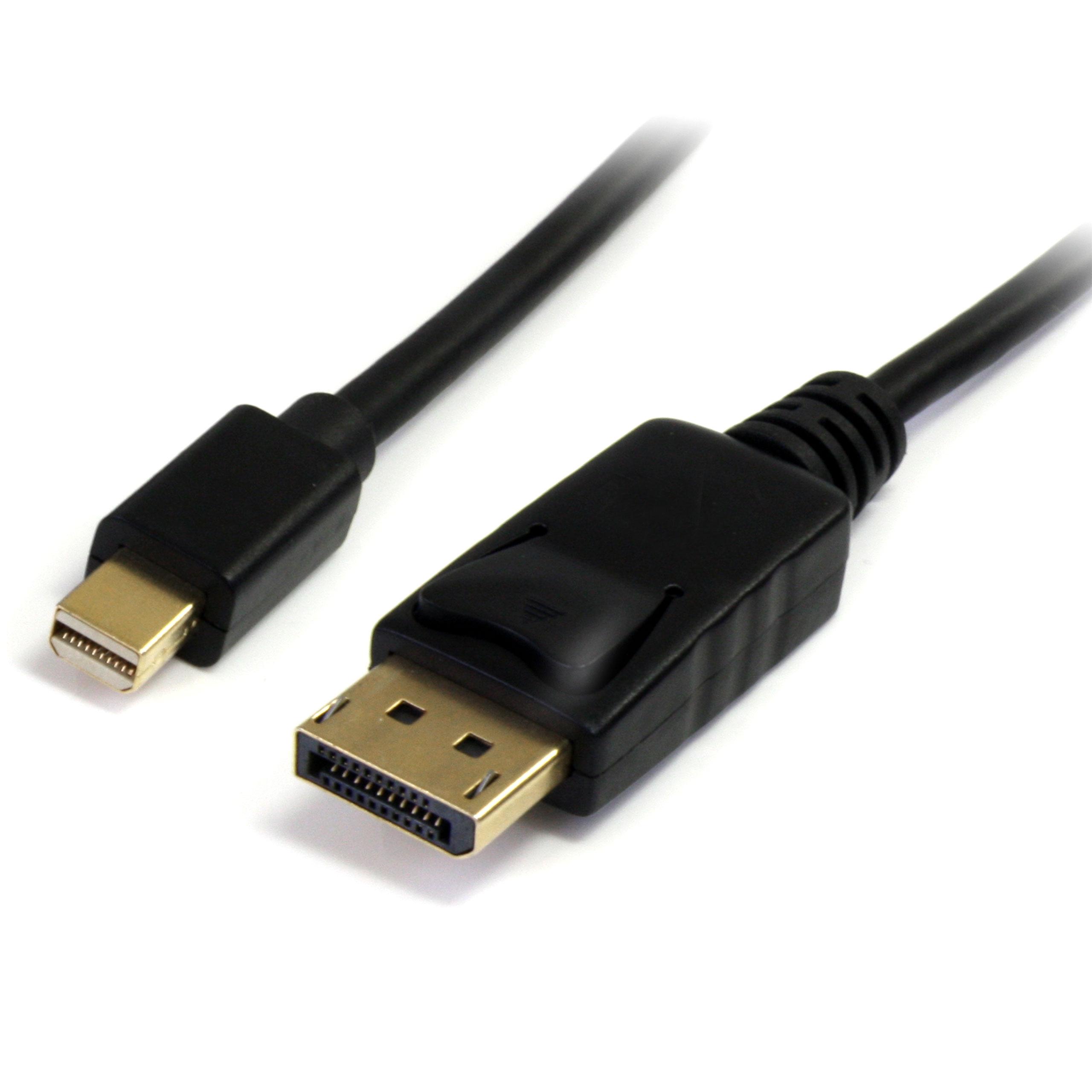 StarTech.com 6 ft Mini DisplayPort to DisplayPort 1.2