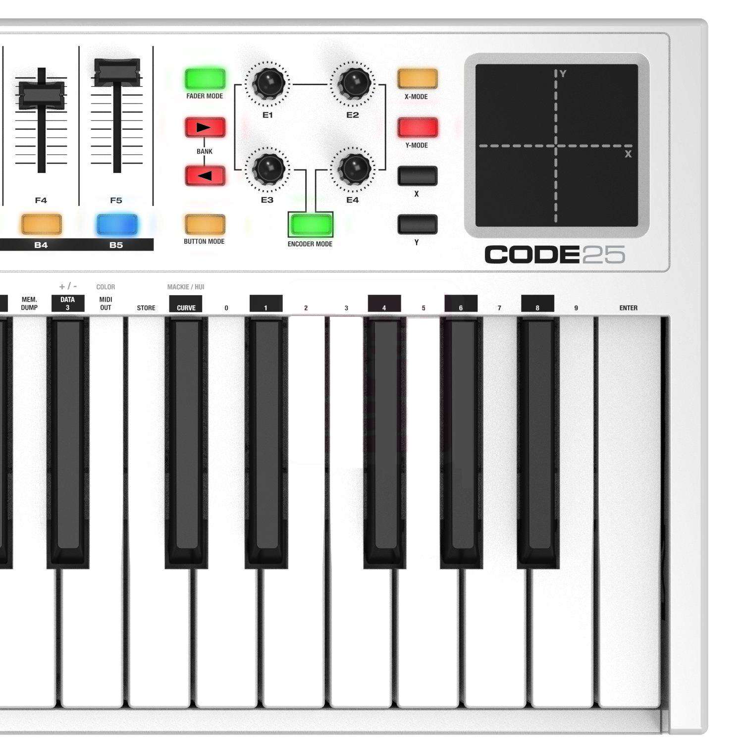MAudio Code 25 25Key USB MIDI Keyboard Controller with X/Y Touch