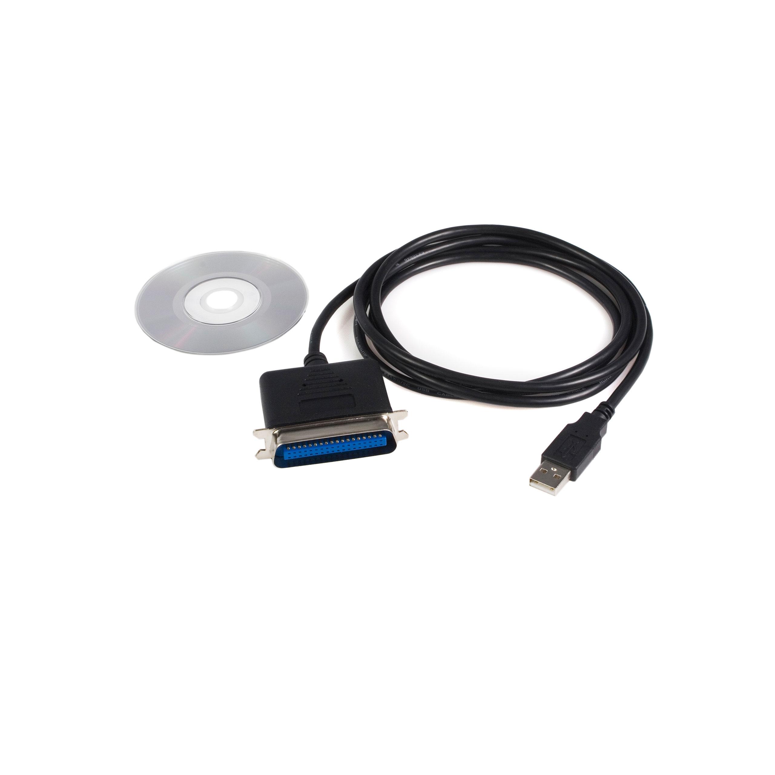 10 ft USB to Parallel Printer Adapter M/M USB to ieee