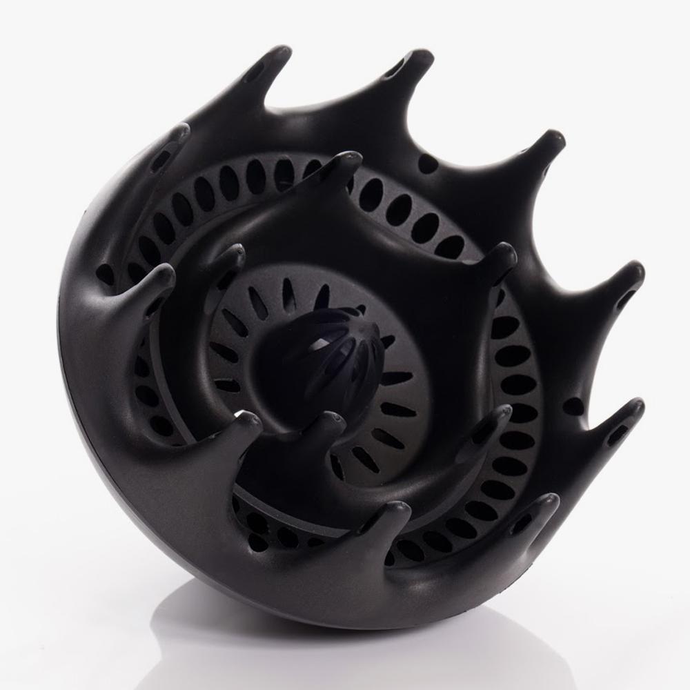 xtava Black Orchid Large Hair Diffuser For Curly and Natural Hair Professional Blow Dryer