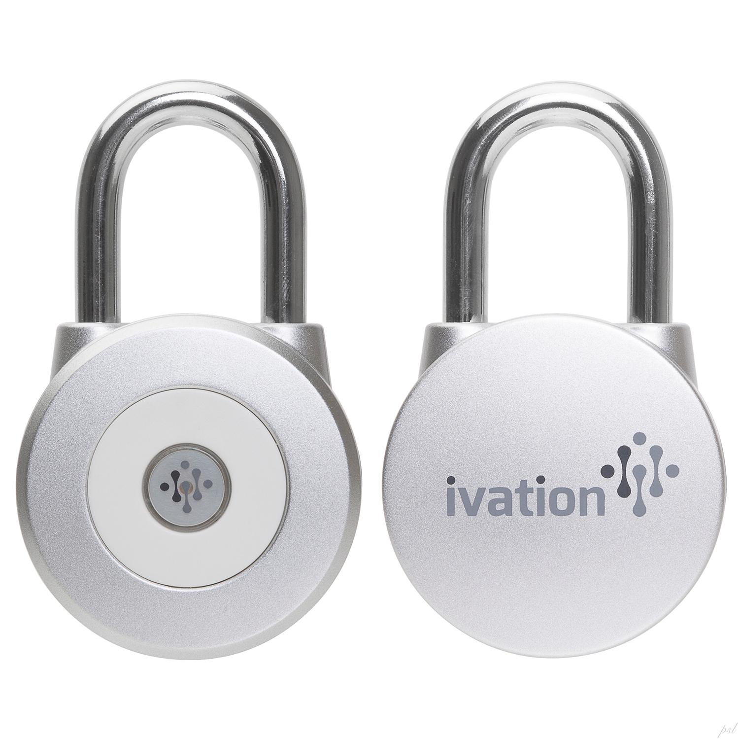 Ivation Smart Bluetooth wireless Electronic Padlock Metal 3 and a ½
