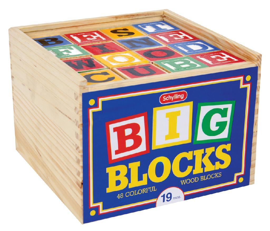 Schylling Large ABC Alphabet Blocks Toy, Stacking Blocks Amazon Canada