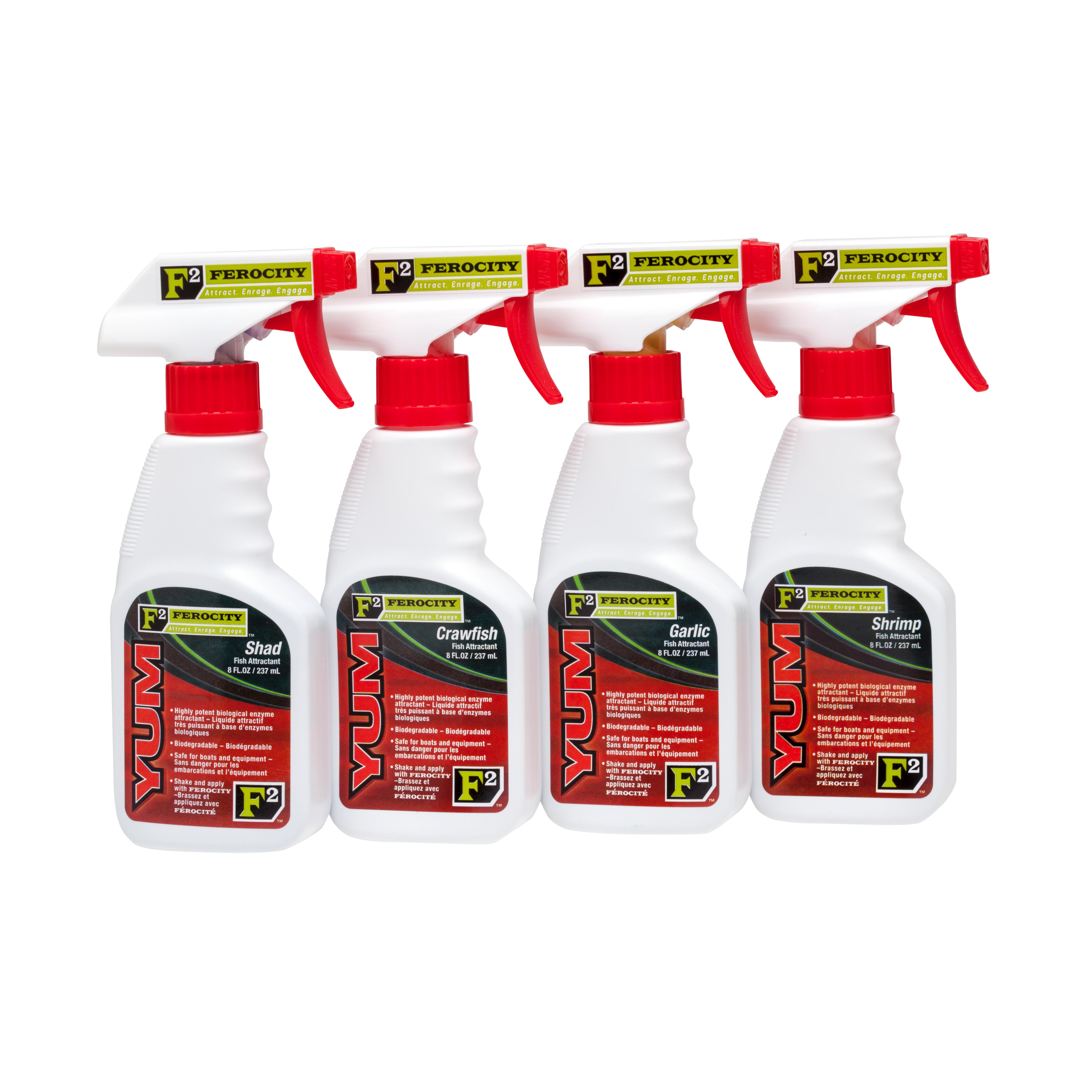 Yum Lures F2 Trigger Attractant, Crawfish, 8 Fluid Ounce, Bait Traps