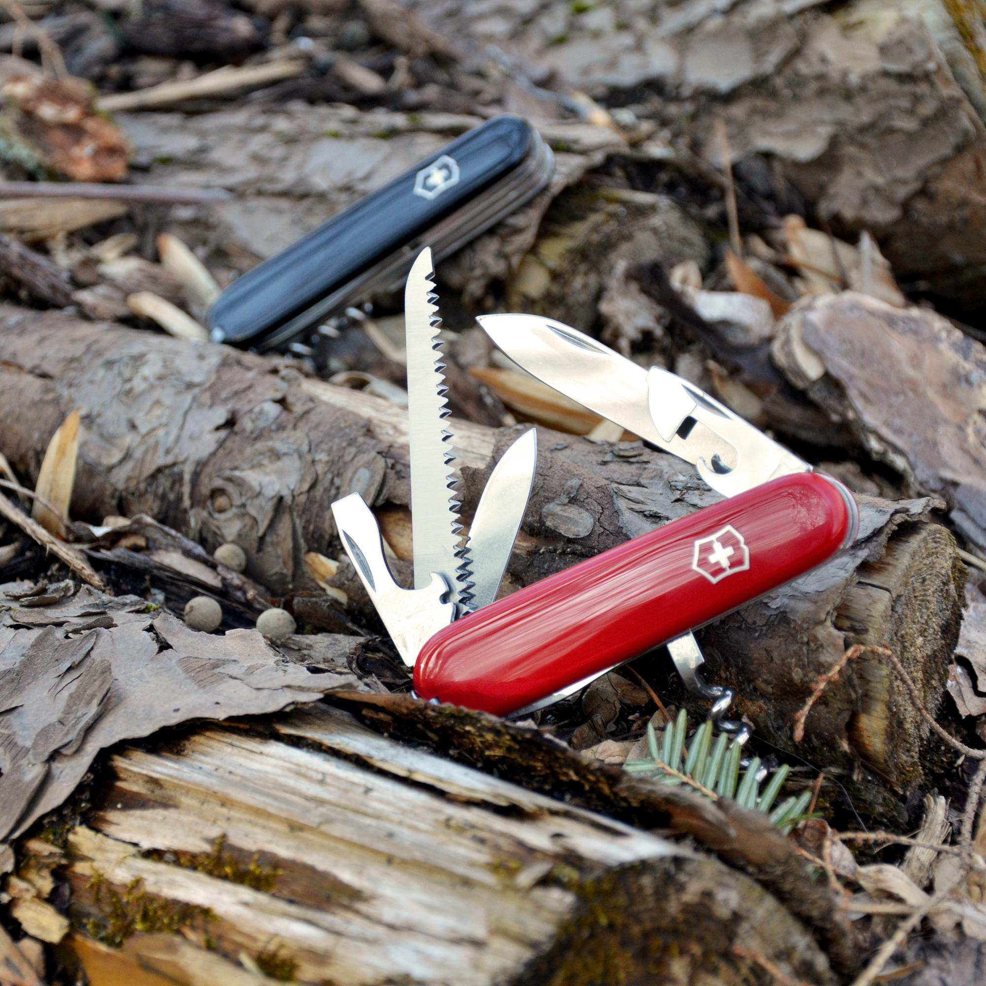 Victorinox Swiss Army Camper Pocket Knife (Black) Amazon.ca Sports & Outdoors