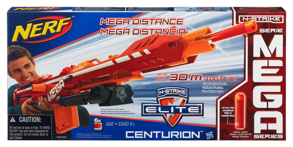 Nerf NStrike Elite Centurion Blaster, Blasters & Foam Play Amazon Canada