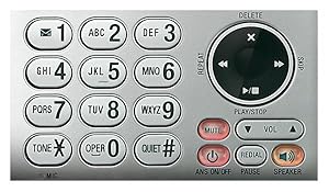 Vtech DECT CS6649-2 6.0 2-Handset Cordless/Corded Phone System with