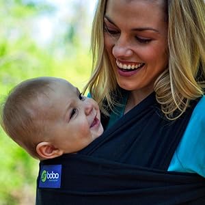 Boba Baby Wrap, Black