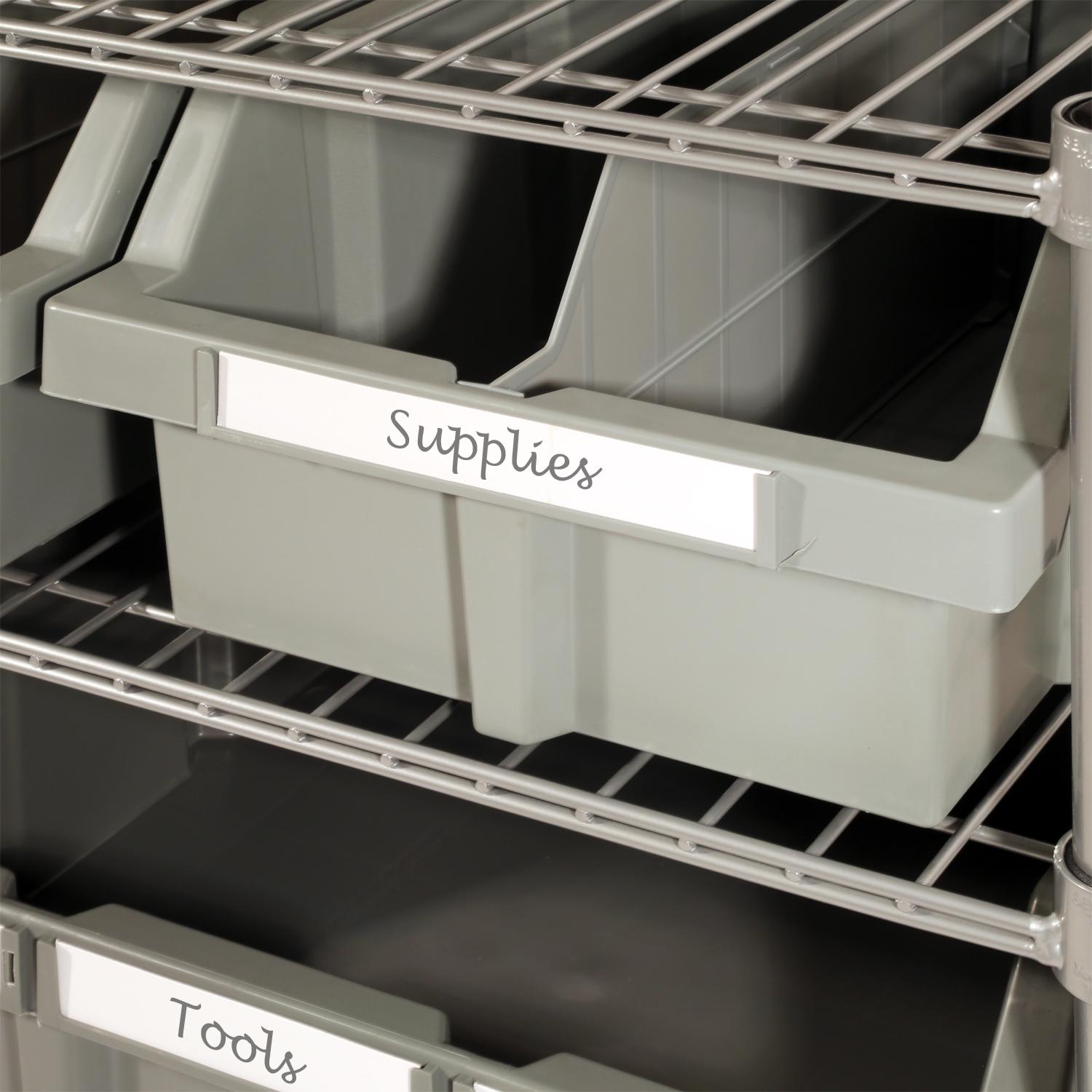 Seville Classics SHE16510 Commercial 7Shelf Bin Rack System Amazon.ca