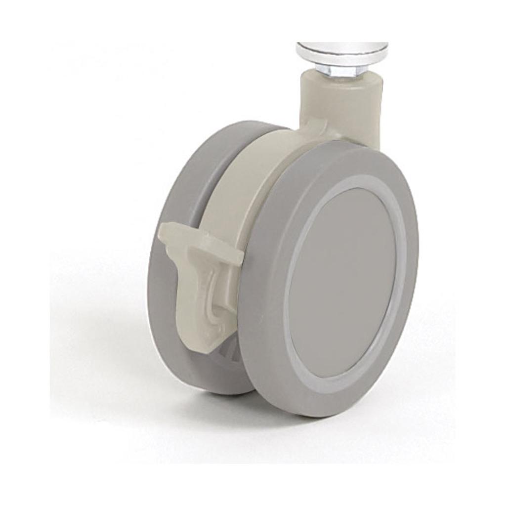 Drive Medical Aluminum Shower Chair and Commode with casters, Knocked