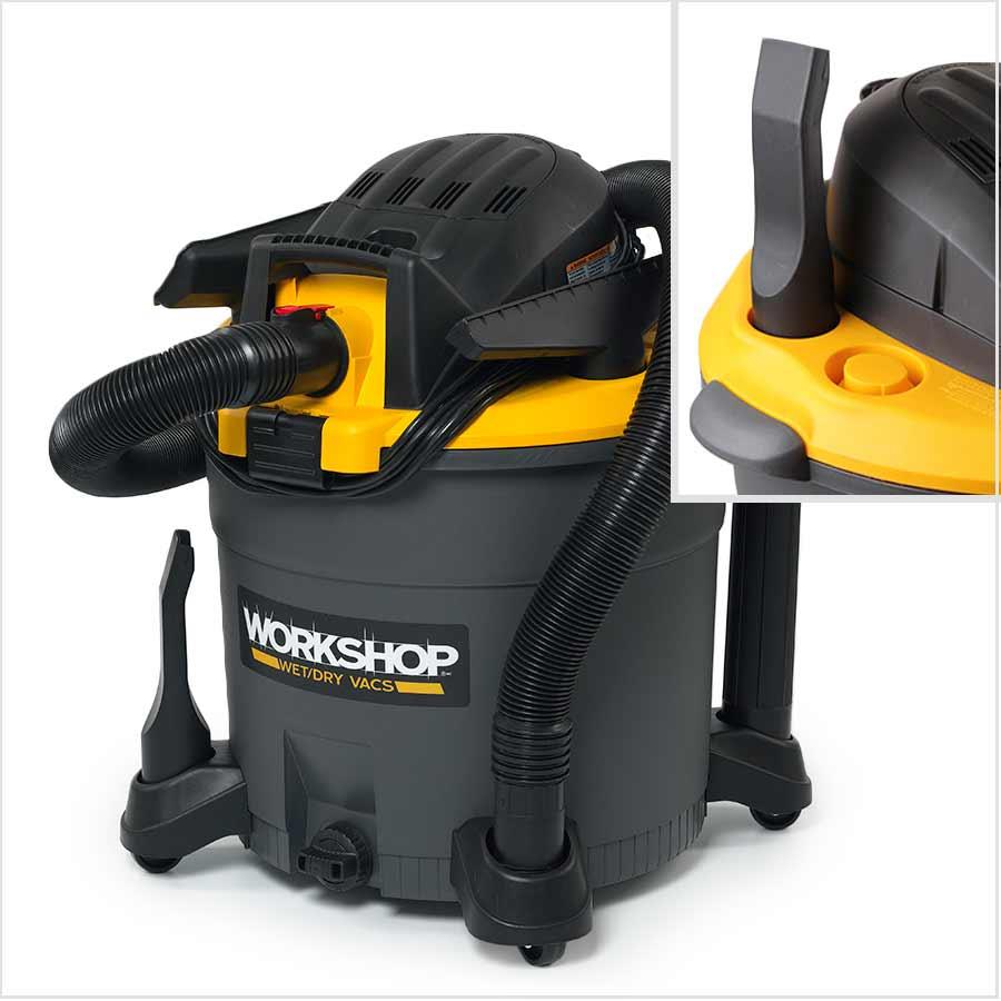 Wet Dry Vac WS1600VA High Capacity Wet Dry Vacuum Cleaner, 60 L (16 Gallon) Shop Vacuum