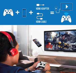 you have the power to connect your iOS device to your HDTV