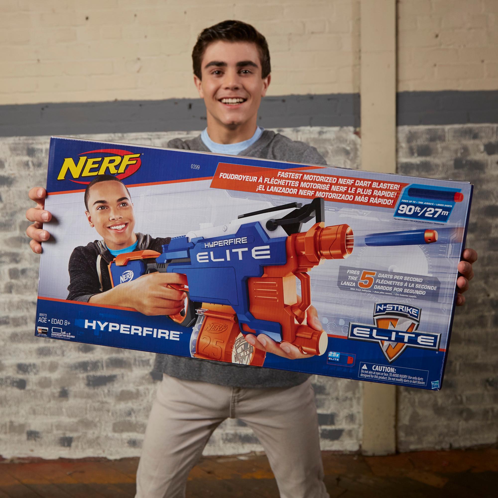 NStrike Elite HyperFire Blaster, Blasters & Foam Play Amazon Canada