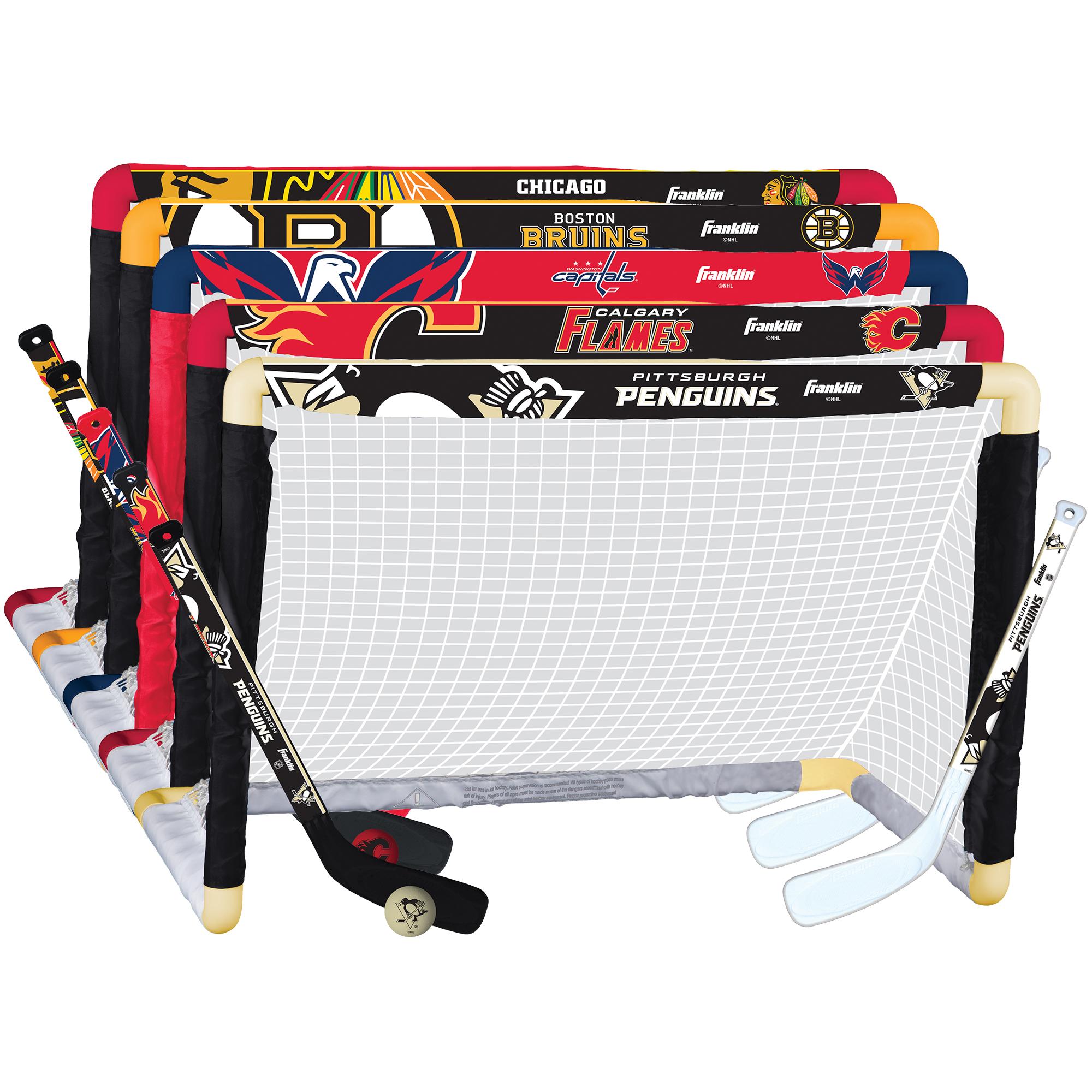 Franklin Sports NHL Pittsburgh Penguins Team Mini Hockey Set, Hockey Sticks Amazon Canada