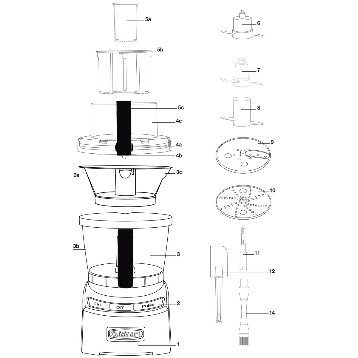 Cuisinart Elite Collection Food Processor 12 cup, Die Cast Amazon.ca