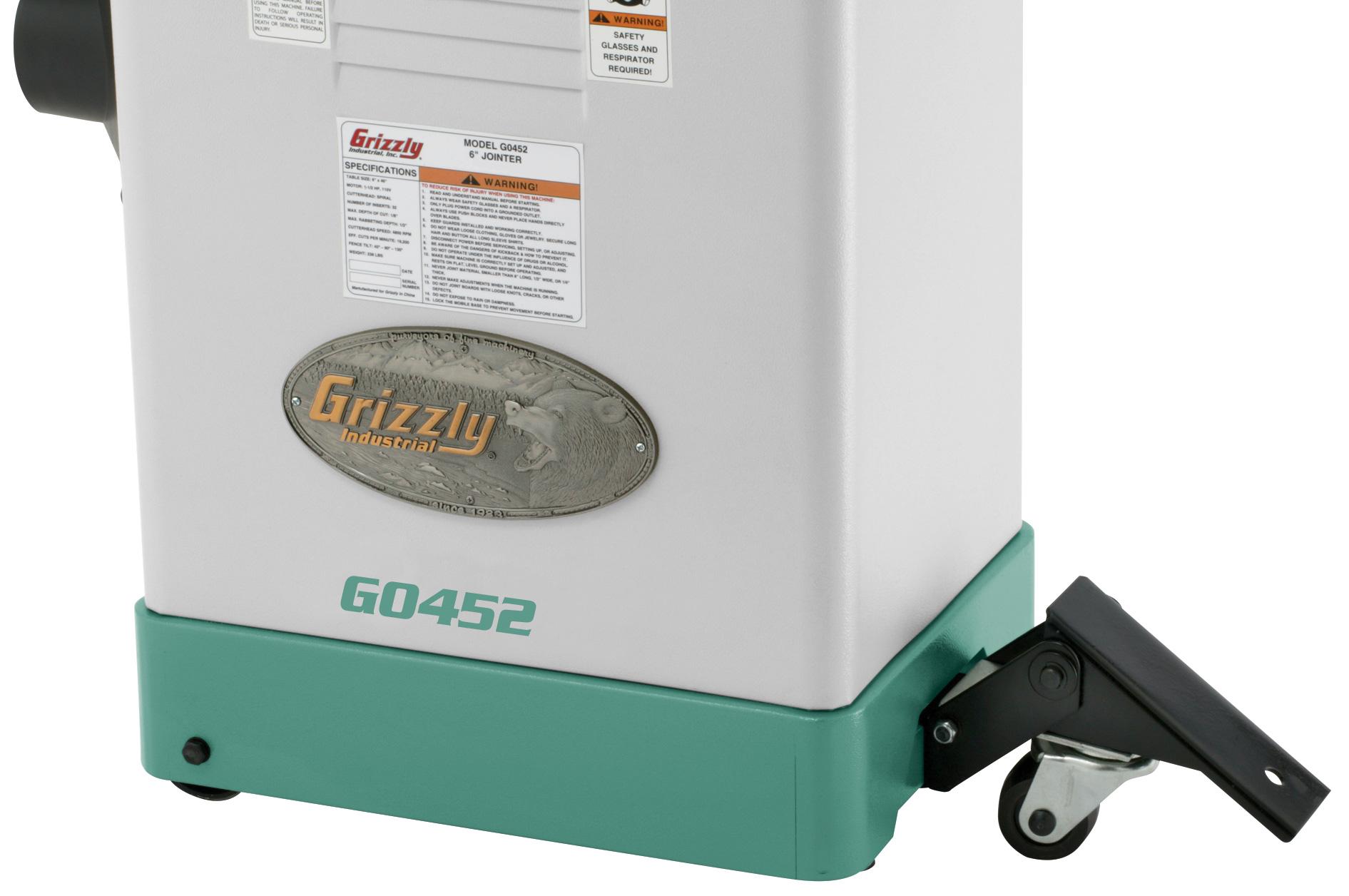Grizzly G0452 Jointer, 6Inch Amazon.ca Tools & Home Improvement