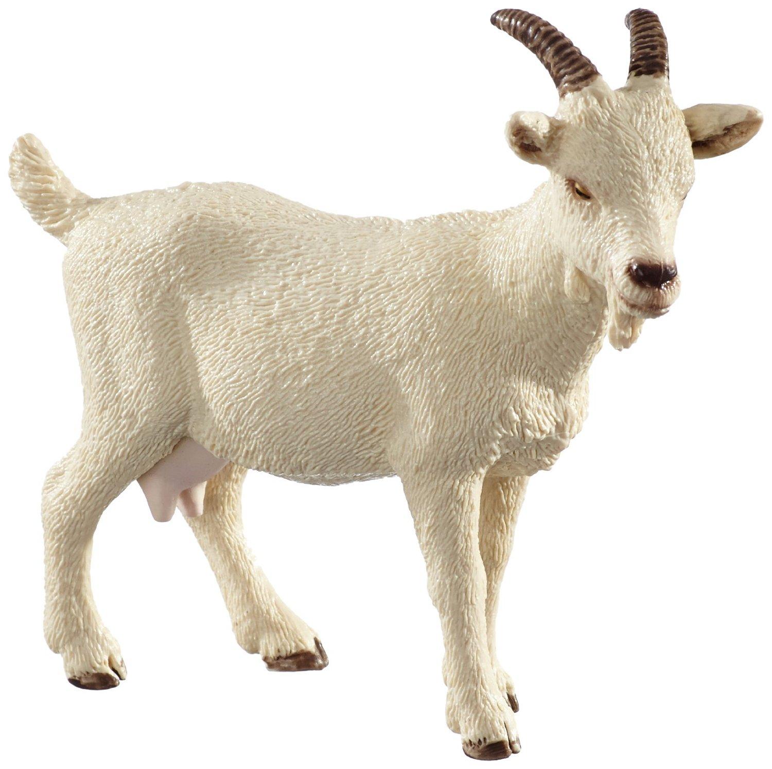 Schleich Domestic Goat Toy Figure, Figures Amazon Canada