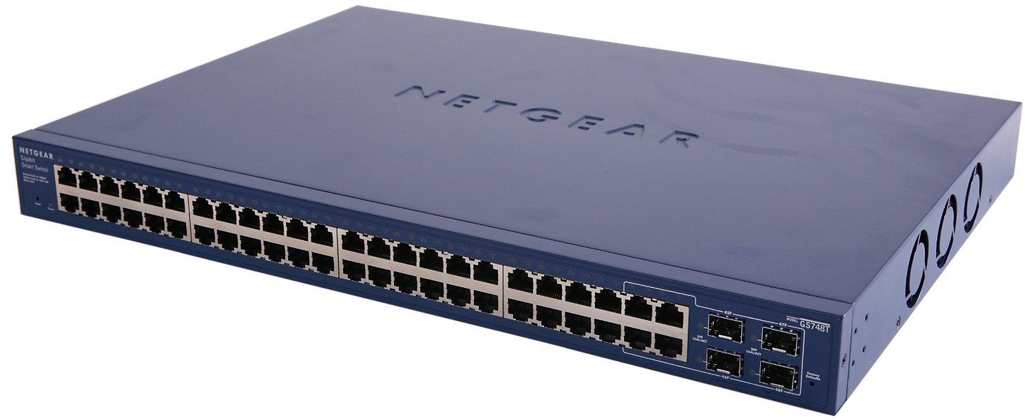 NETGEAR ProSAFE 48Port Gigabit Smart Switch (GS748T) Amazon.ca