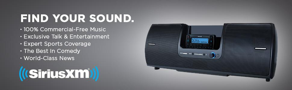 sirius stratus 7 boombox