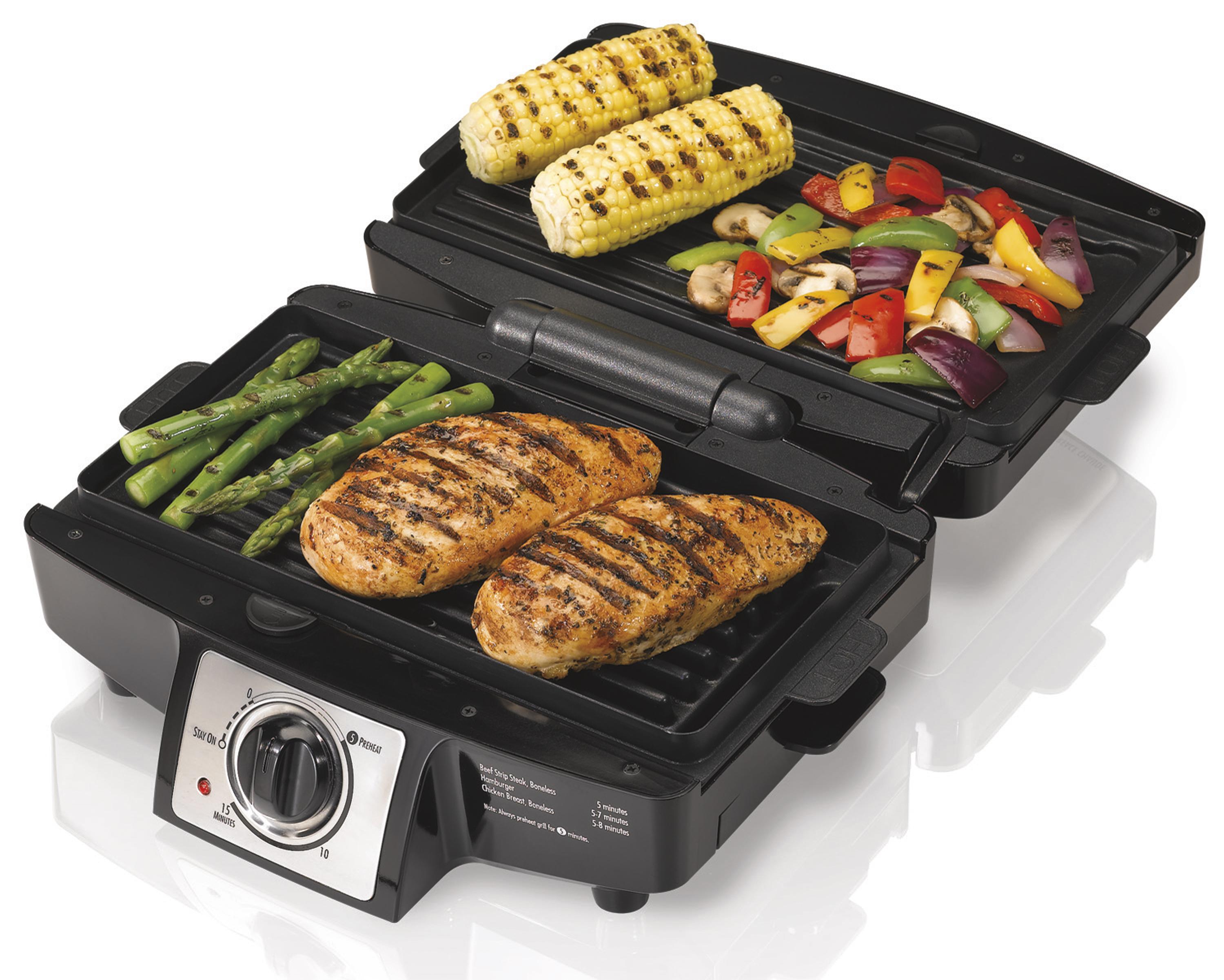 Hamilton Beach Contact Grill with Removable Grids Amazon.ca Home