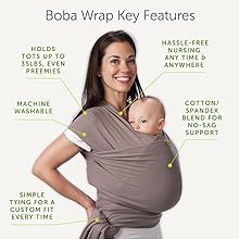 Boba Baby Wrap Features