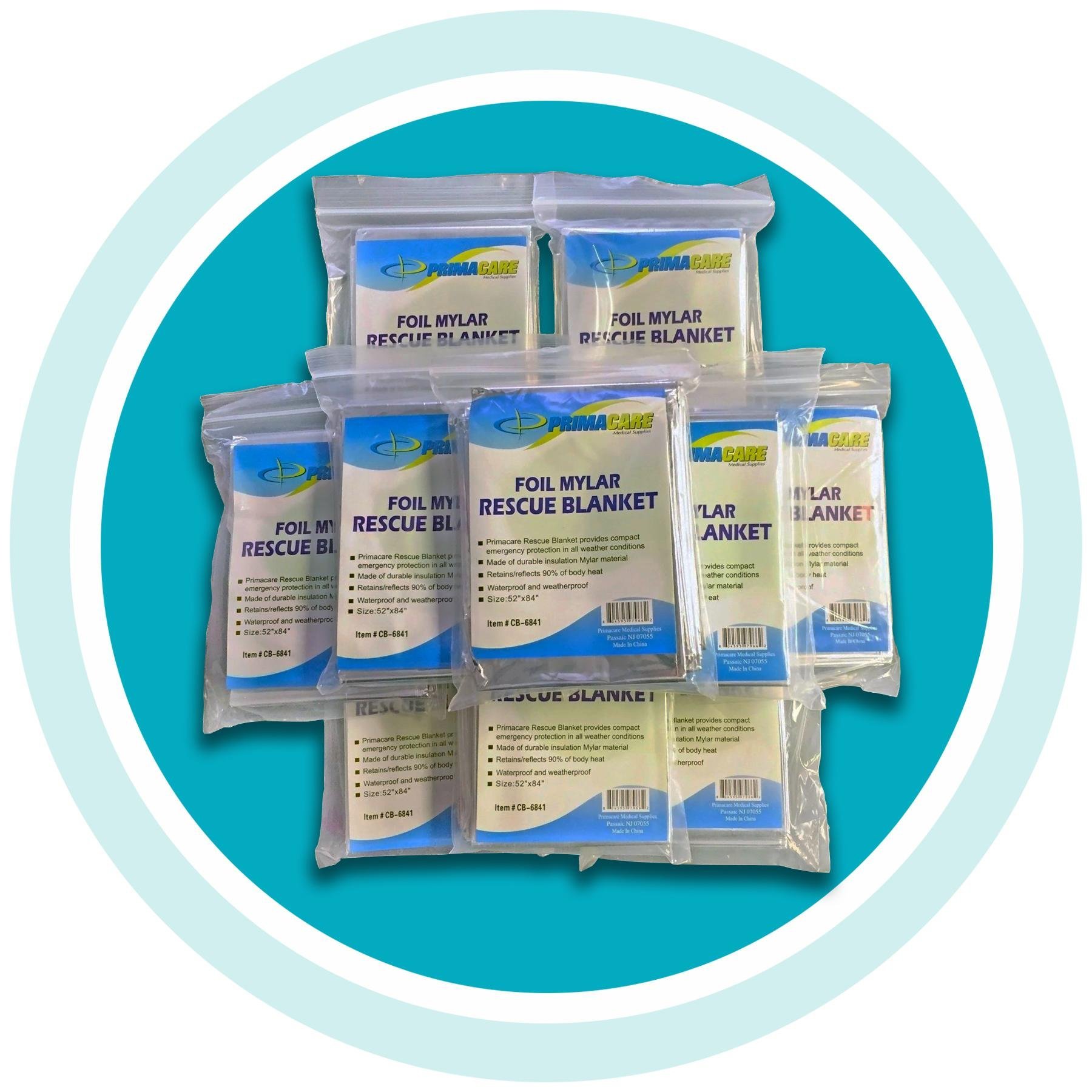 Primacare HB10 Emergency Mylar Thermal Blanket (Pack of 10) Amazon.ca Industrial & Scientific