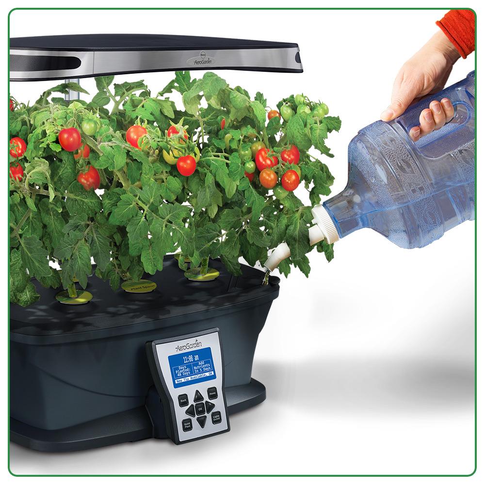 AeroGrow 9031001200 Ultra (LED) with Gourmet Herb Seed Pod Kit, Black