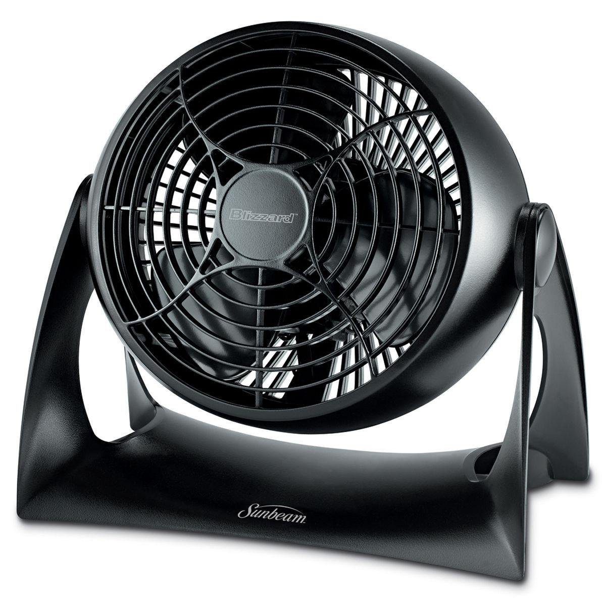 Sunbeam 8" Blizzard Power Fan, Black Amazon.ca Home & Kitchen