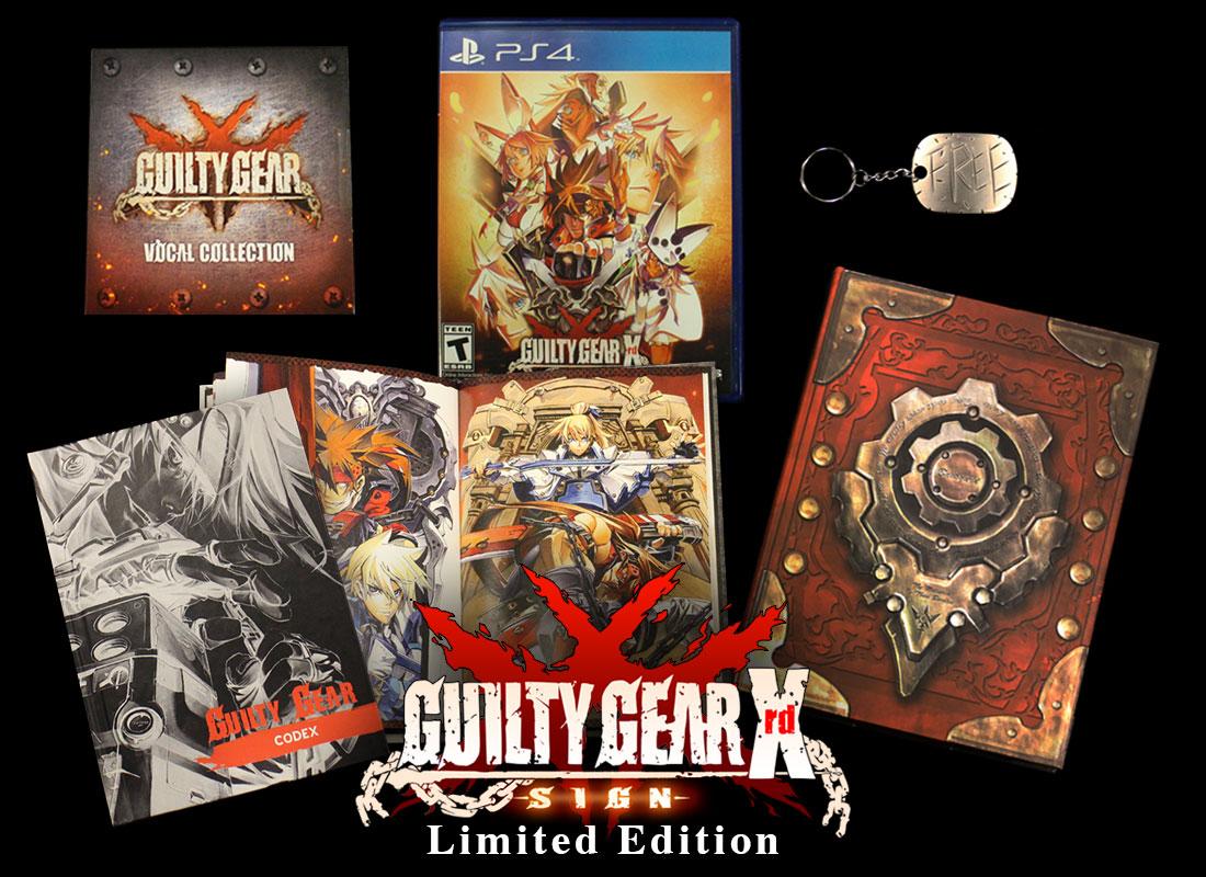Guilty Gear Xrd SIGN Limited Edition PS4 playstation_4 Computer and