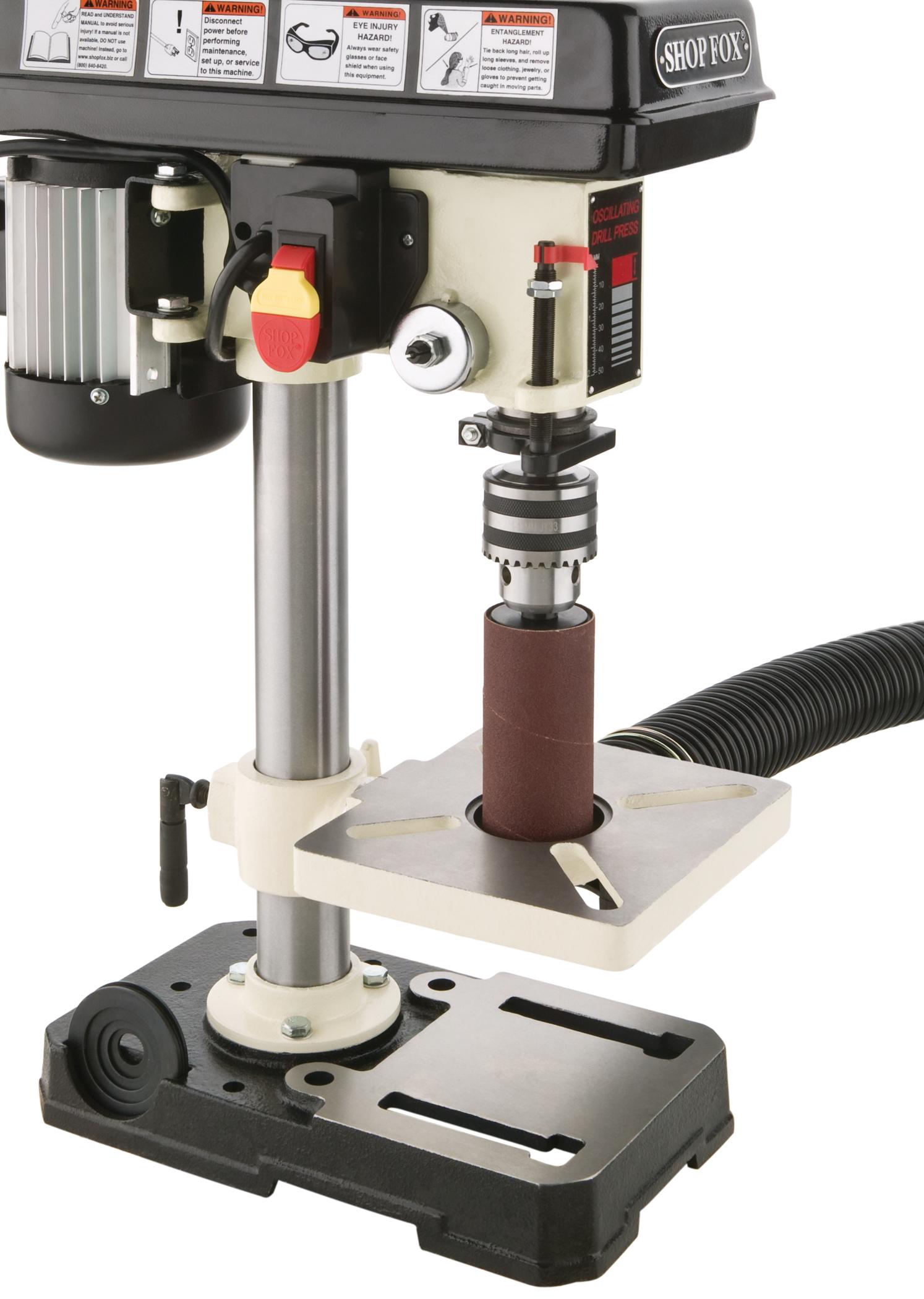 Shop Fox W1667 1/2 HP 81/2Inch BenchTop Oscillating Drill Press