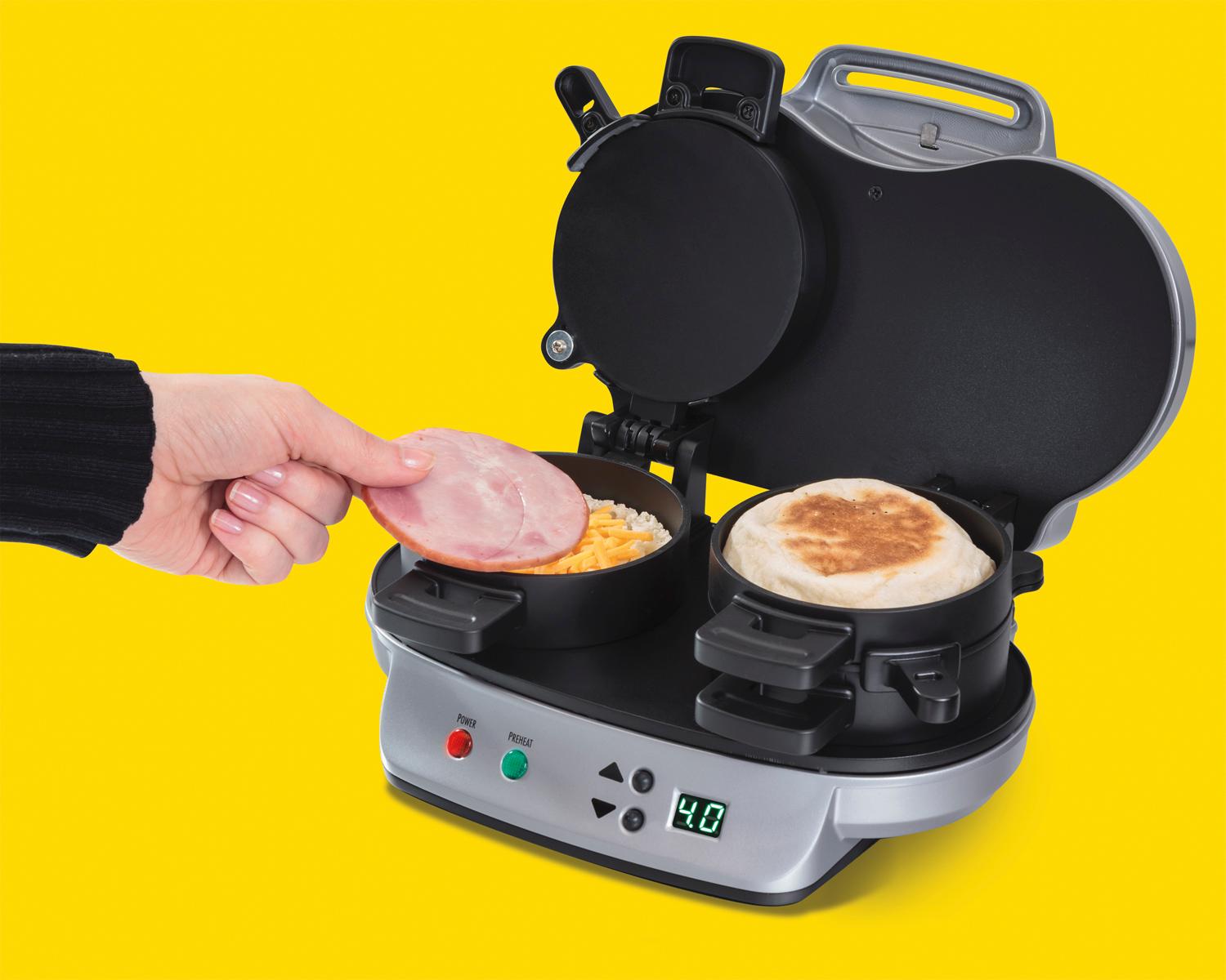 HamiltonBeach 25490C Dual Breakfast Sandwich Maker Amazon.ca Home