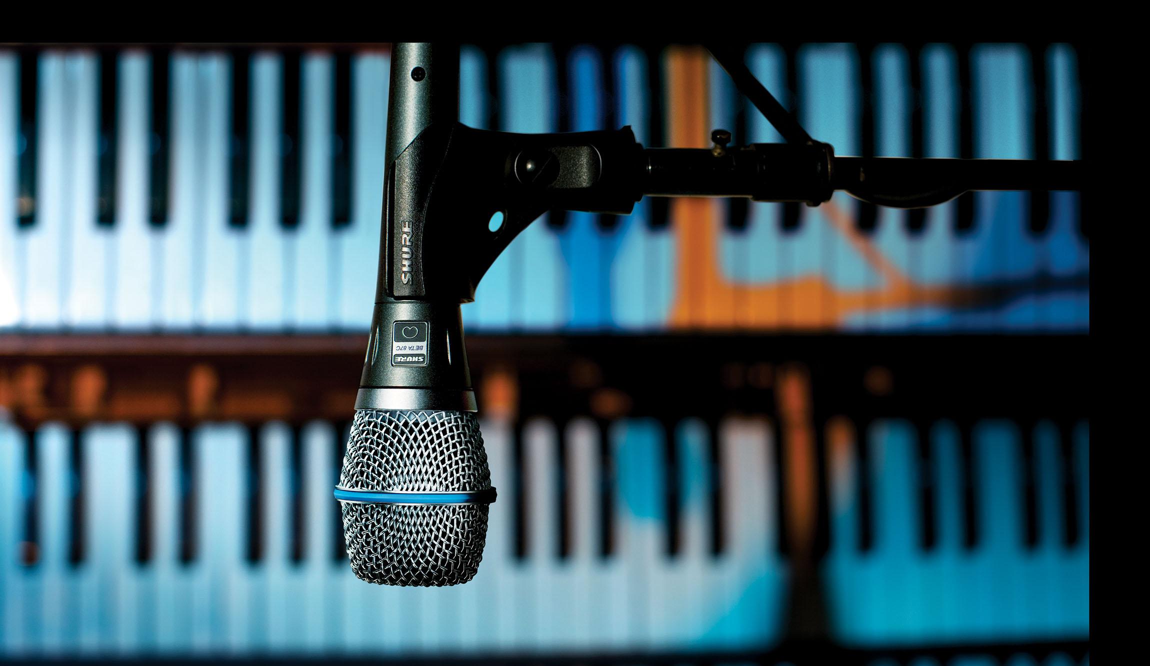 Shure BETA 87A Supercardioid Condenser Microphone for Handheld Vocal