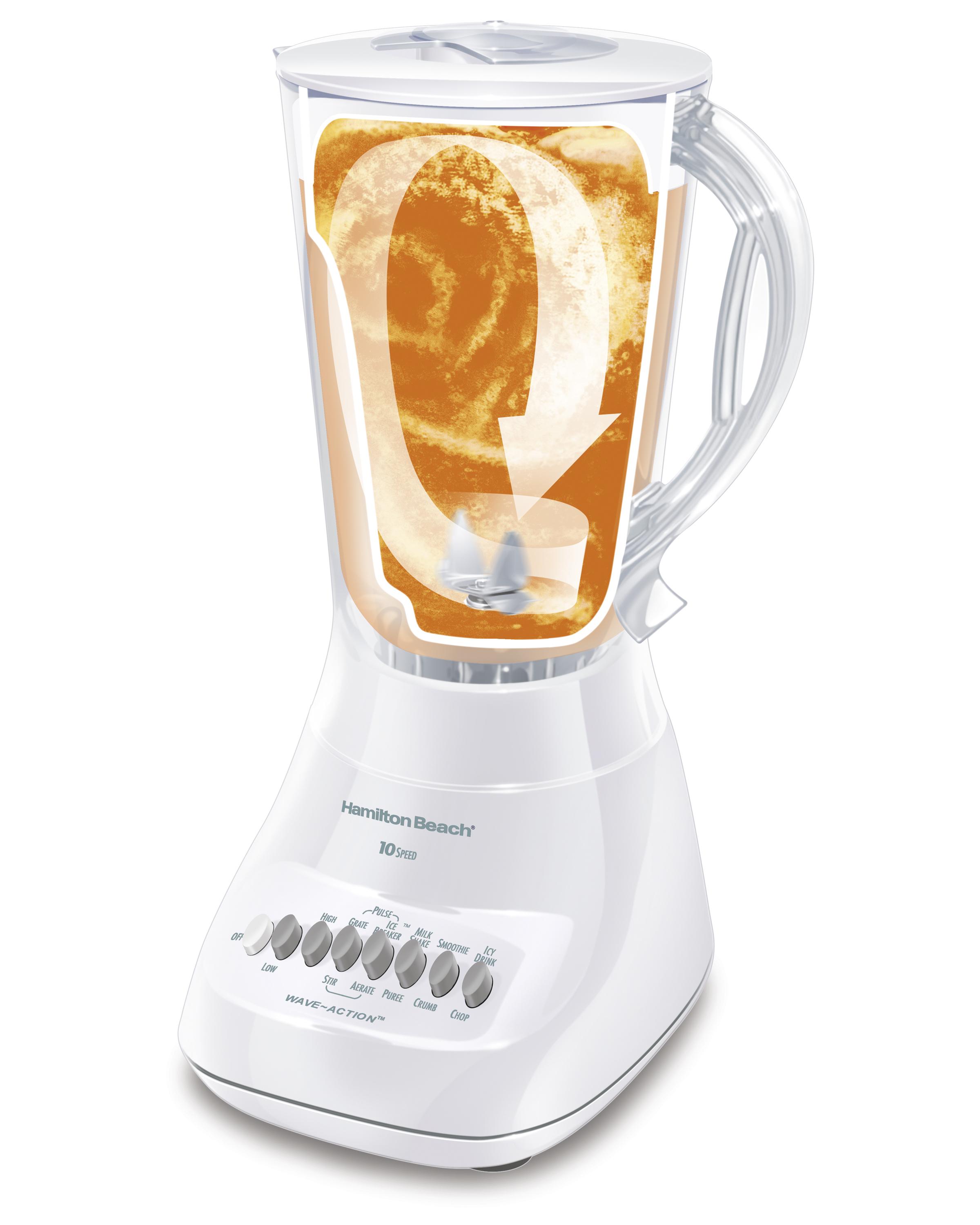 Hamilton Beach 50161NC 10 Speed Wave Maker Blender, White Amazon.ca