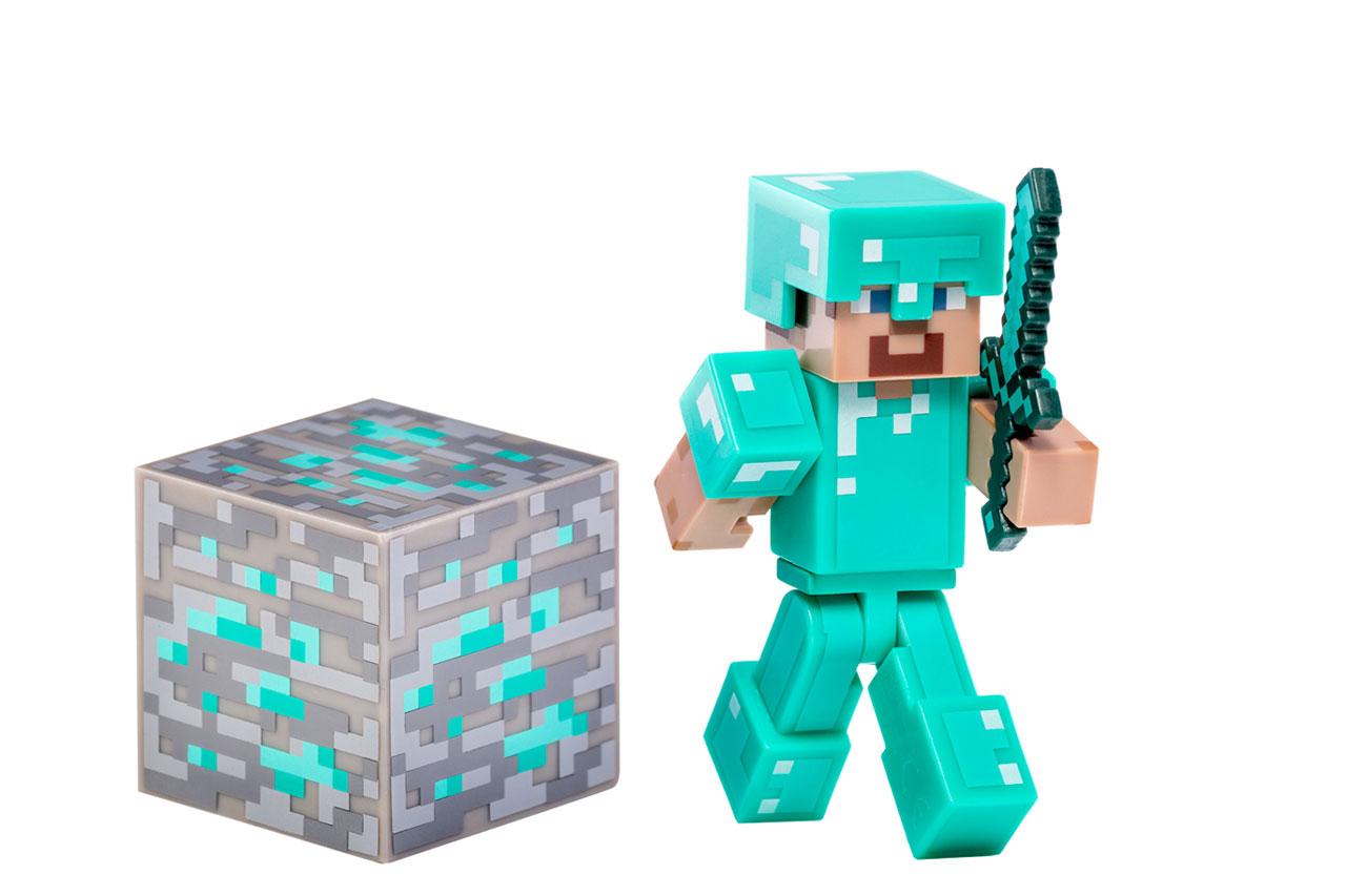 Jazwares Minecraft Diamond Steve Action Figure: Jazwares 