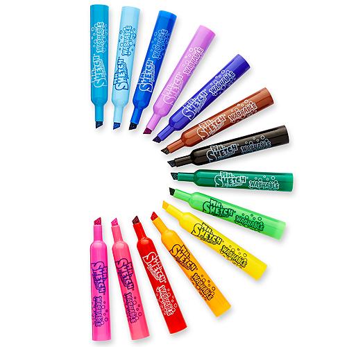 Mr. Sketch Washable Scented Watercolor Markers, ChiselTip, Set of 14