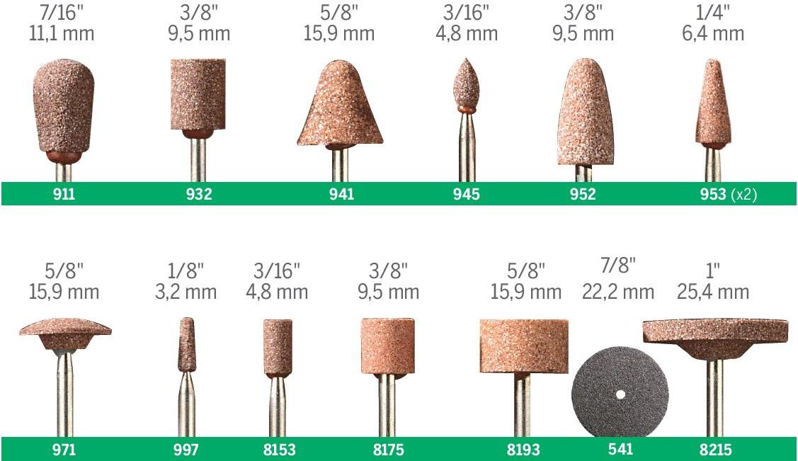 Dremel Grinding Stone Guide