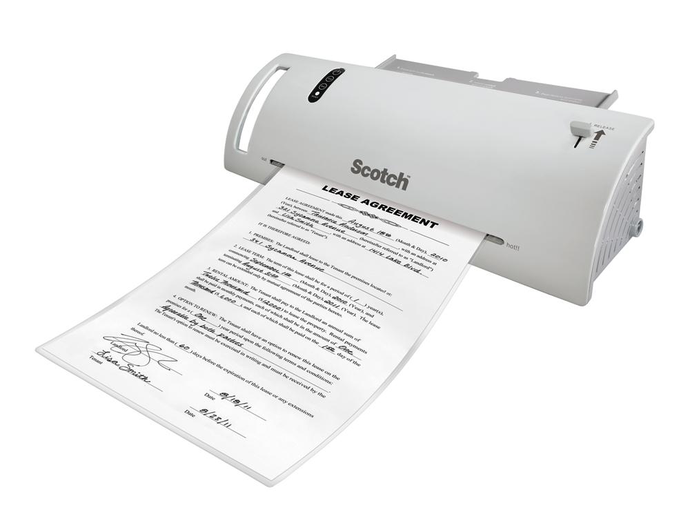 Scotch TP385520 Thermal Laminating Pouches, 8.5 in x 14.0Inch pouches