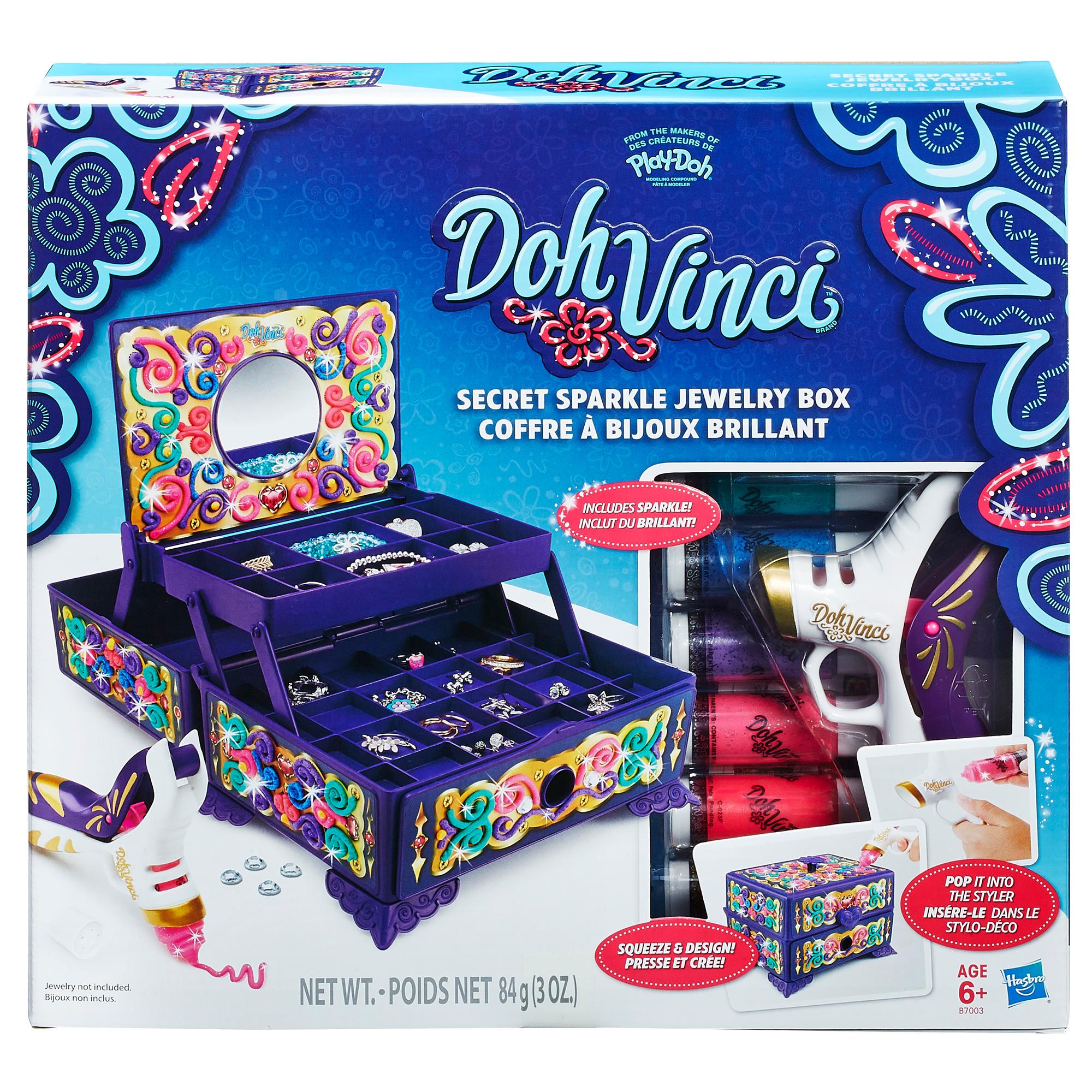 PlayDoh Dohvinci Secret Sparkle Jewelry Box, Dough Amazon Canada