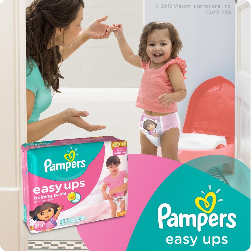 pampers easy ups training pants