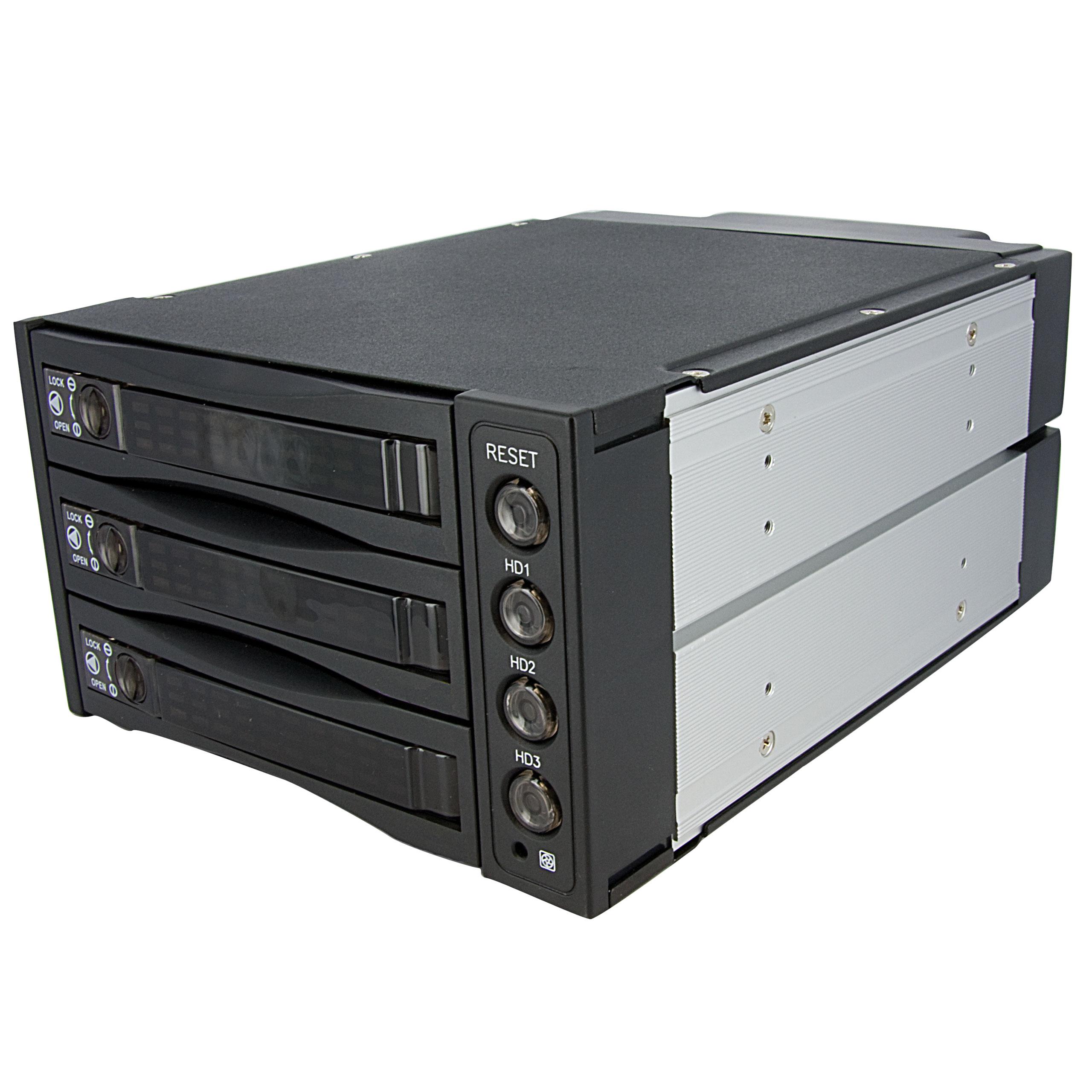 SATSASBAY3BK Hot Swap Sata/Sas Backplane Raid Bays with 3