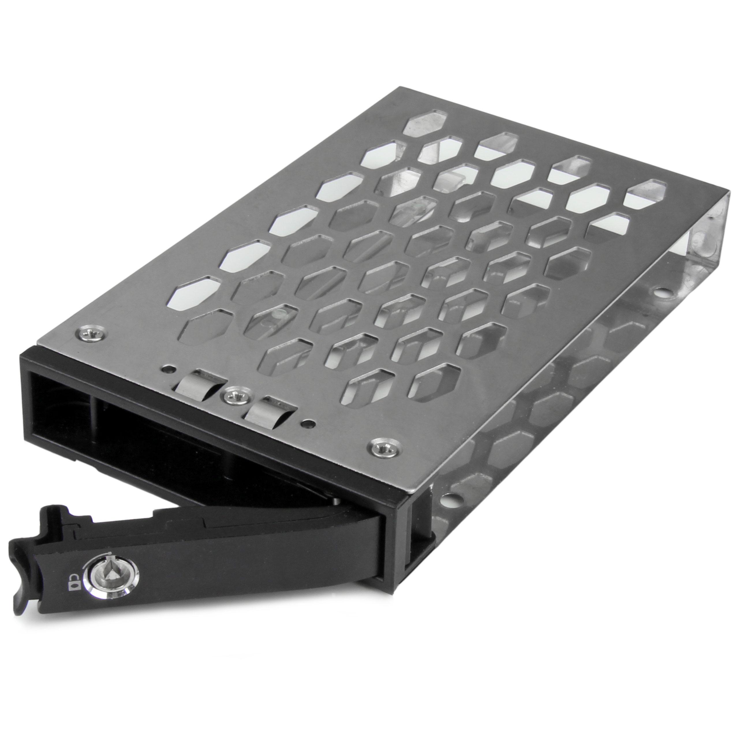 STARTECH 2.5" Hot Swap Hard Drive Tray, Extra SSD/HDD Drive Tray for