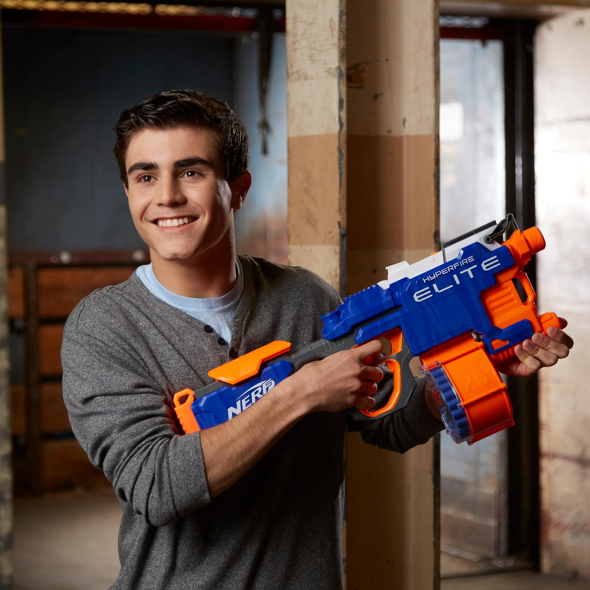 NStrike Elite HyperFire Blaster, Blasters & Foam Play Amazon Canada