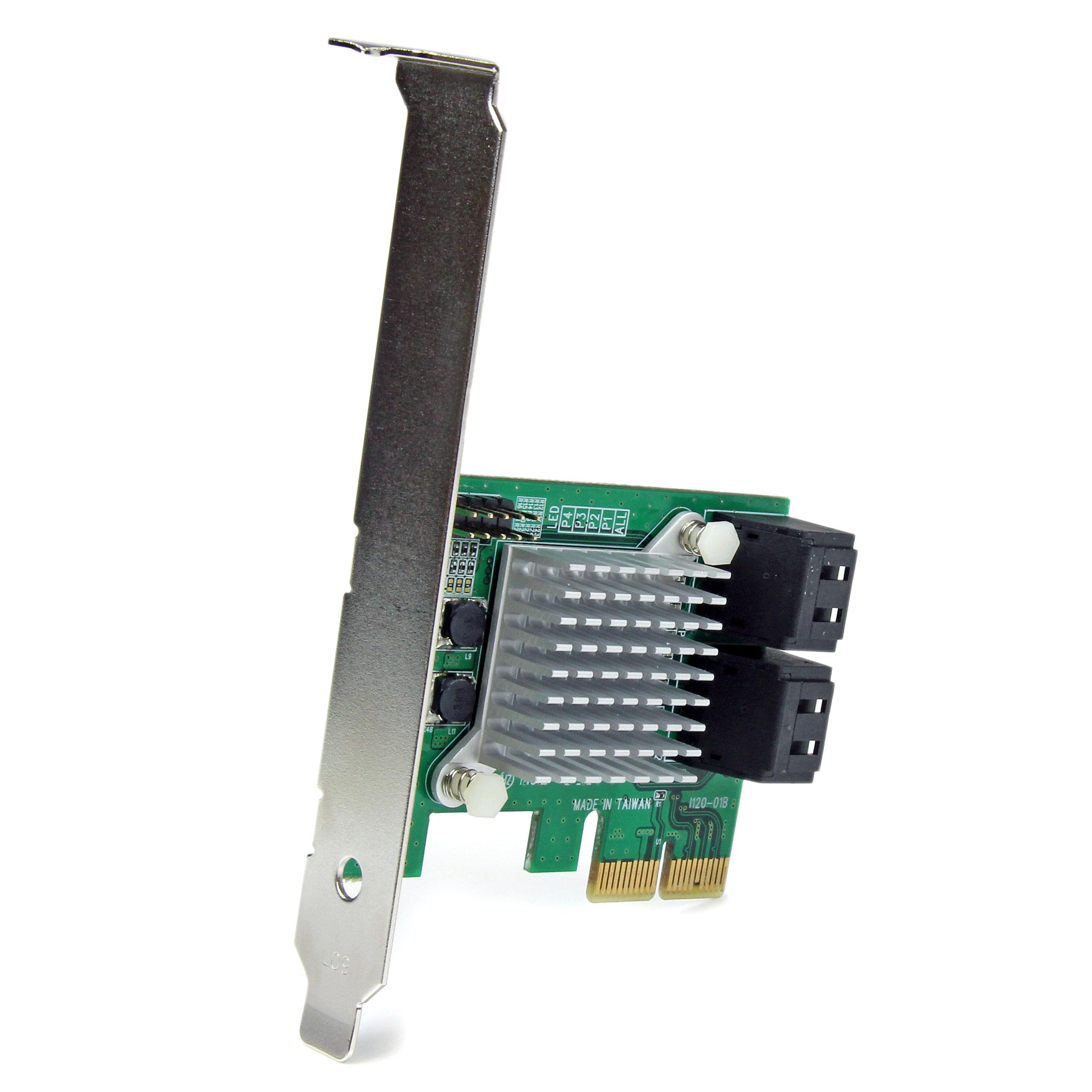 PEXSAT34RH 4 Port PCI Express SATA III 6Gbps RAID