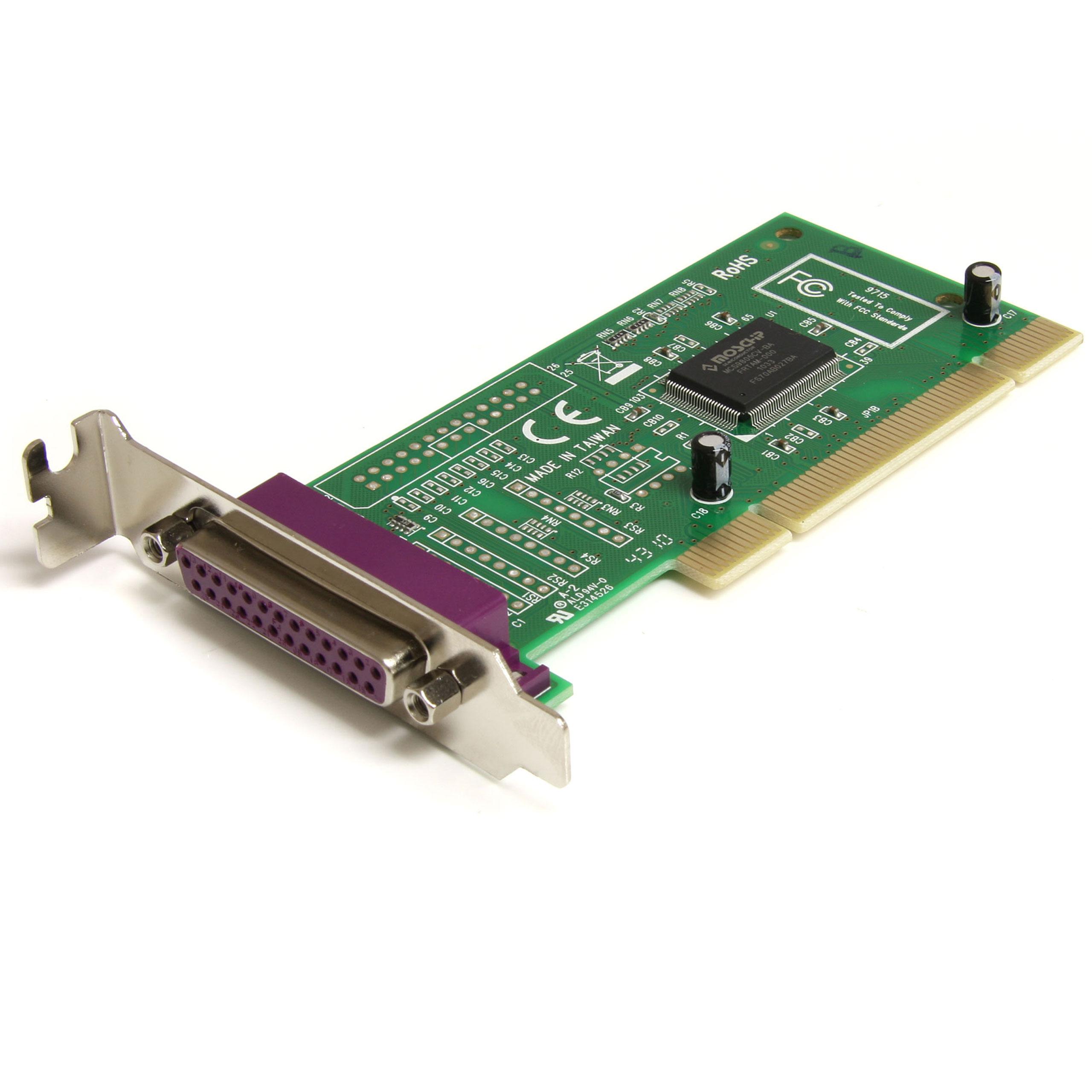 1 Port Low Profile PCI Parallel Adapter Card Parallel