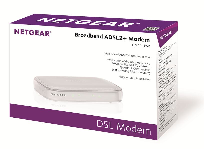NETGEAR ADSL2+ Broadband Modem (DM111PSP) Amazon.ca Computers & Tablets